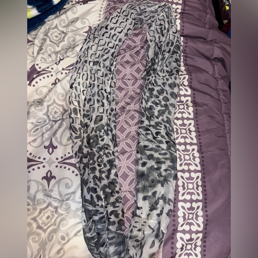 Leopard Print Scarf